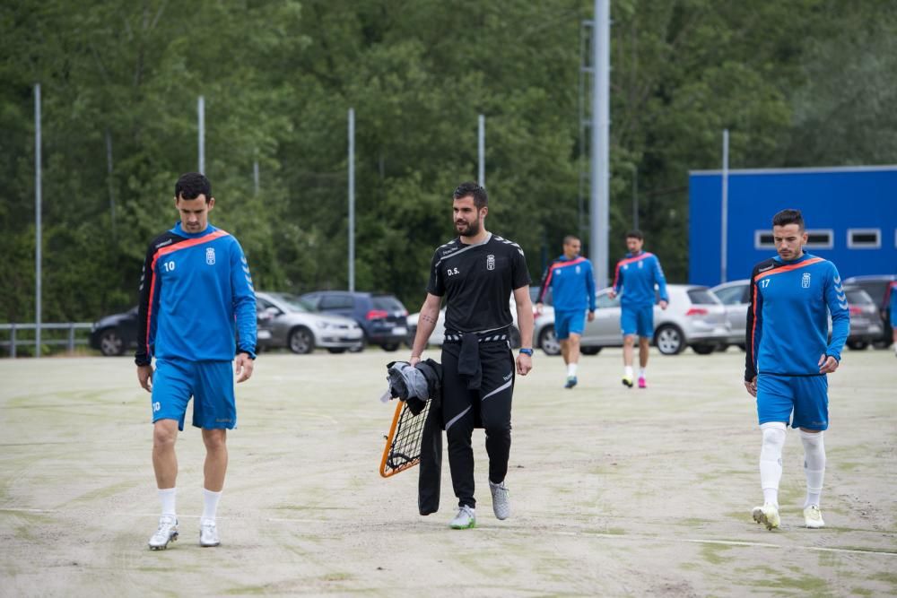 Entrenamiento del Real Oviedo