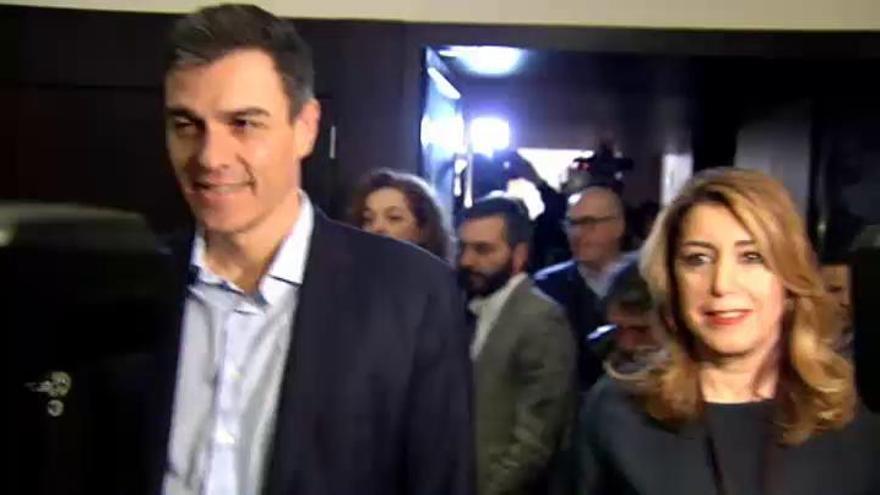 Esperado encuentro entre Susana Díaz y Pedro Sánchez