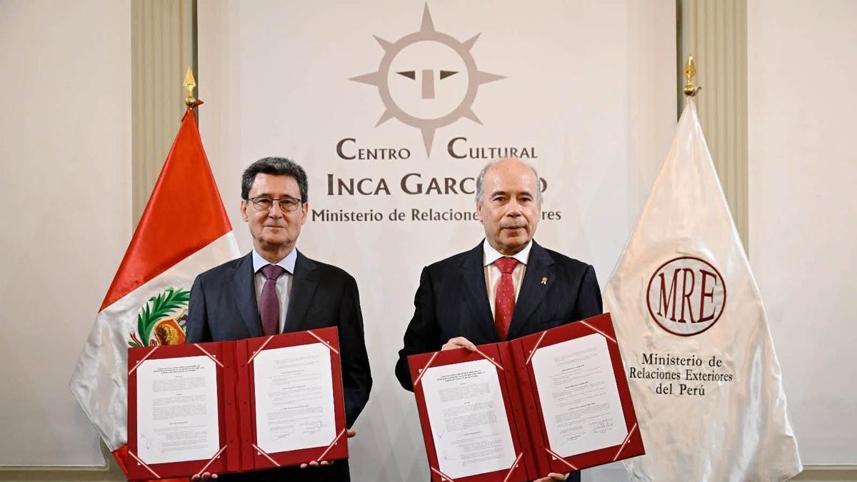 Hernando de Orellana-Pizarro González y Eric Anderson Machado.