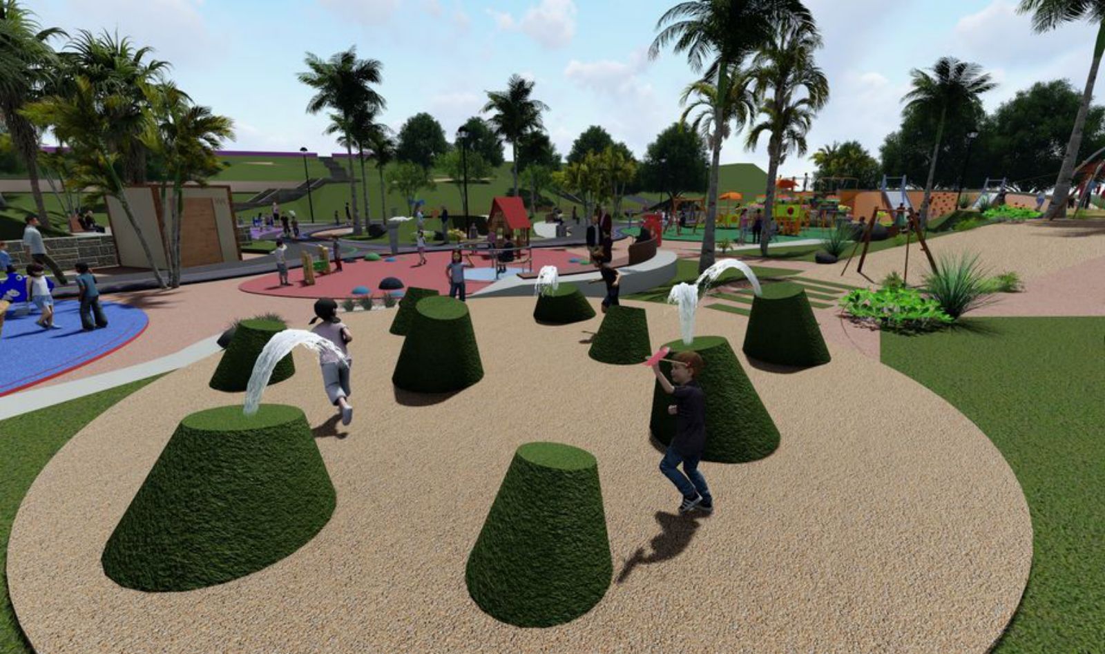 Último proyecto en Galicia: un parque infantil de exterior. - Parques  infantiles I Oziona