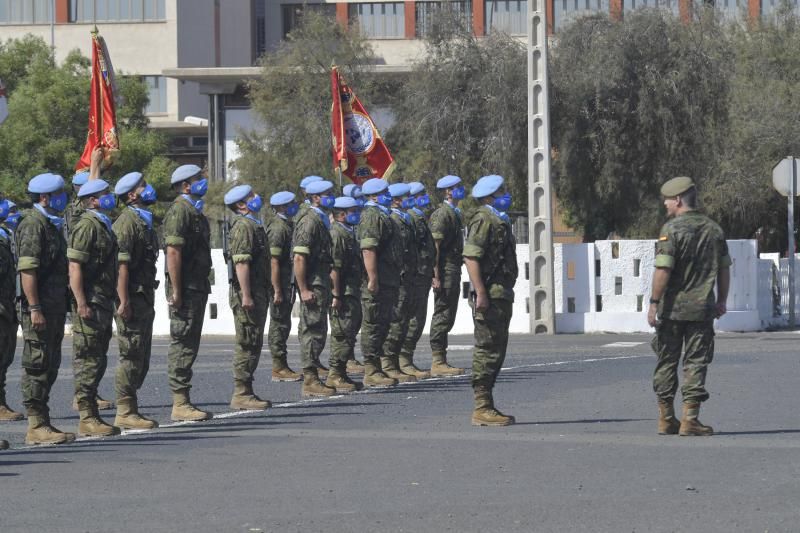 Despedida a militares que parten a Beirut en misión de Paz