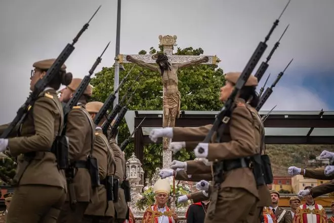 Nombran artillero de Honor al Cristo de La Laguna
