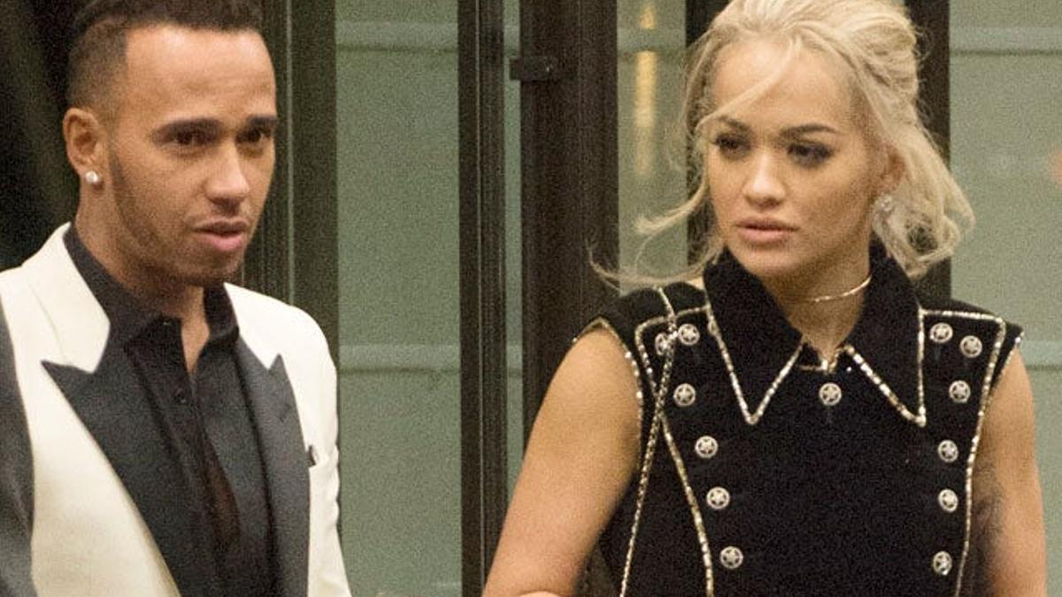 Lewis Hamilton y Rita Ora aumentan los rumores de romance