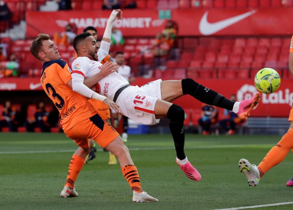 Sevilla - Valencia, en imágenes