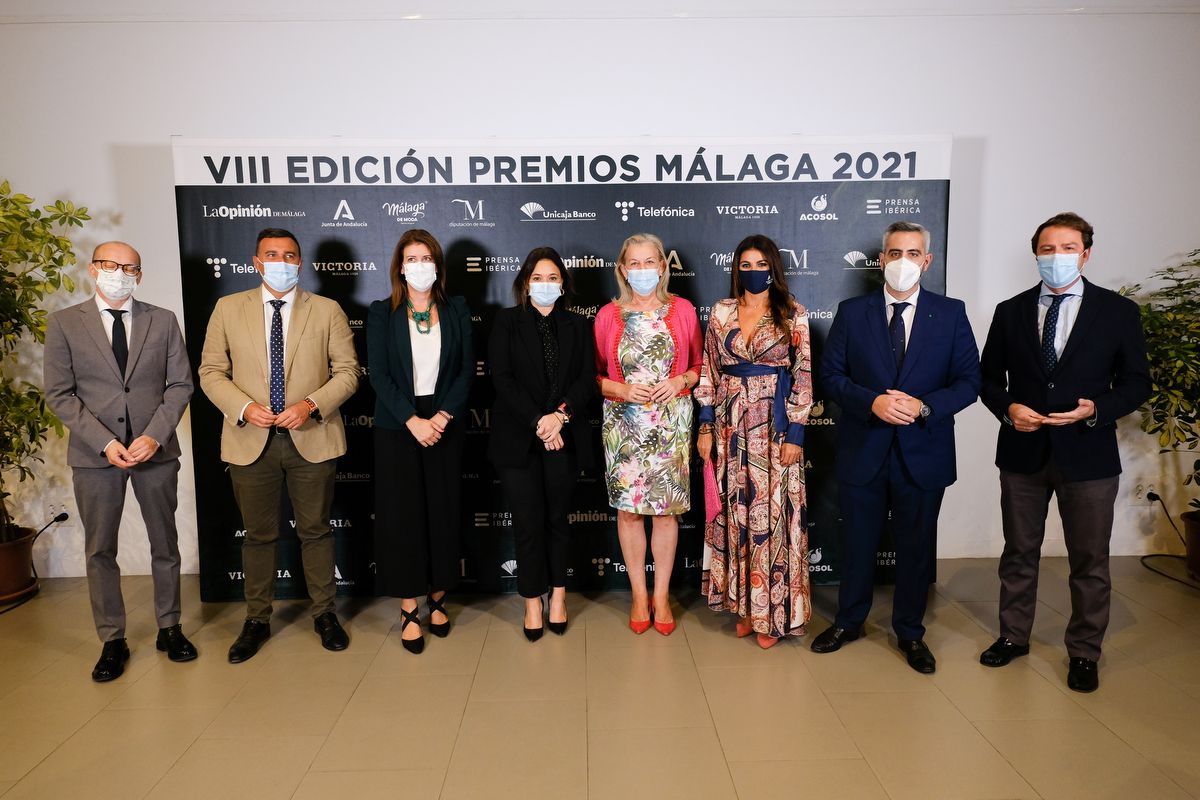 Photocall previo a la entrega de los Premios Málaga 2021.