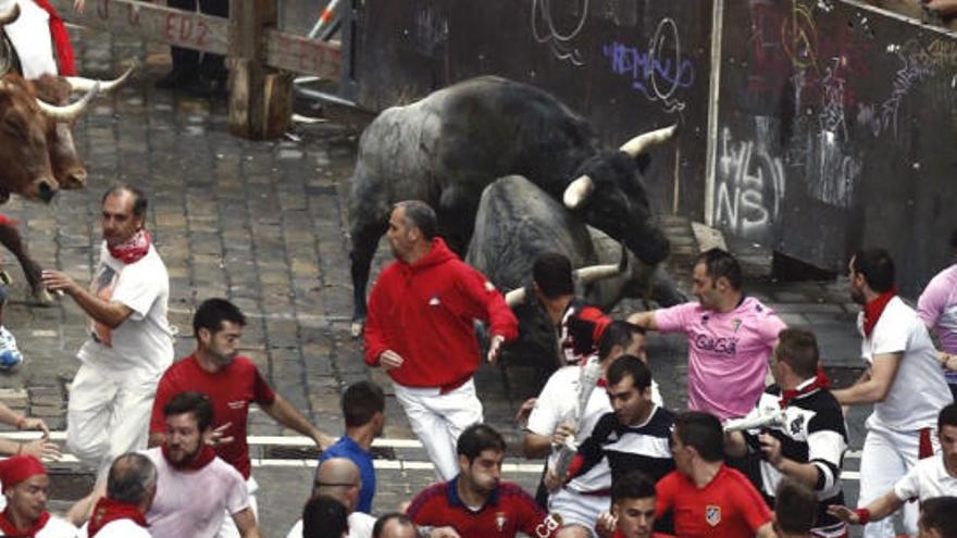 Tercer encierro de los San Fermines 2016