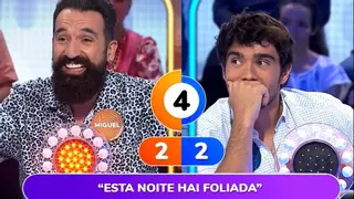 El 'Tierra, trágame' de Miguel Lago en Pasapalabra: "Que me perdonen las "Tanxungueiras" pero yo iba con Chanel"