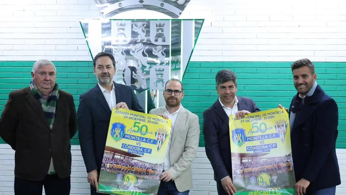 El Córdoba CF celebrará el 50 aniversario del Montilla el próximo 29 de diciembre.