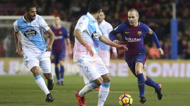 FC Barcelona, 4 - RC Deportivo, 0