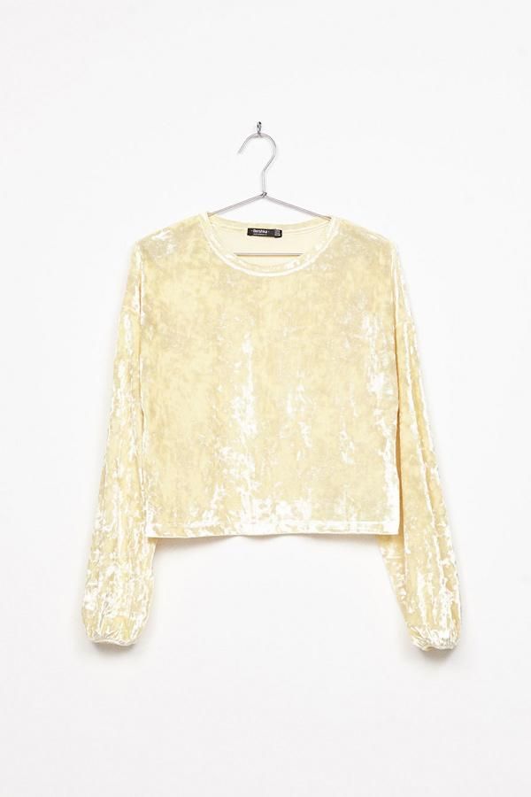 Rebajas 'mid season' Bershka: jersey de terciopelo