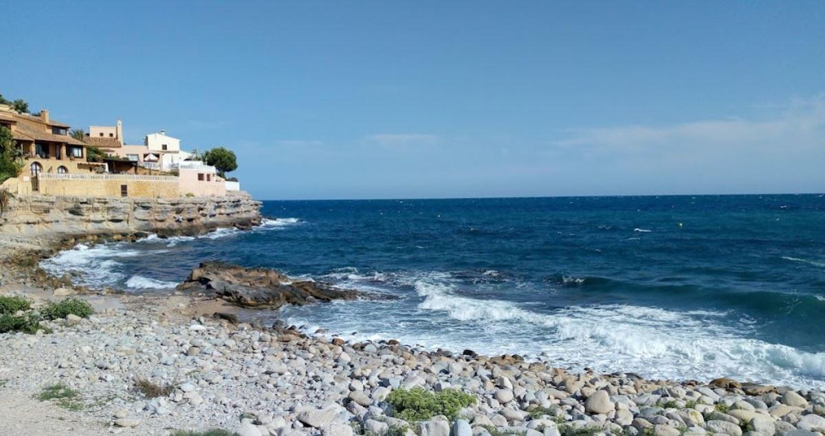 La cala Baladrar, en Benissa