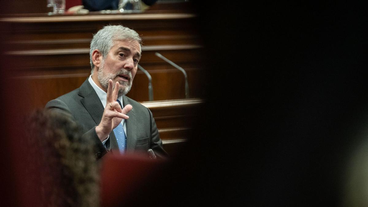 Pleno del Parlamento de Canarias