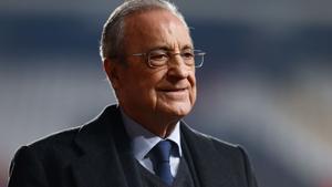 El presidente del Real Madrid, Florentino Pérez.