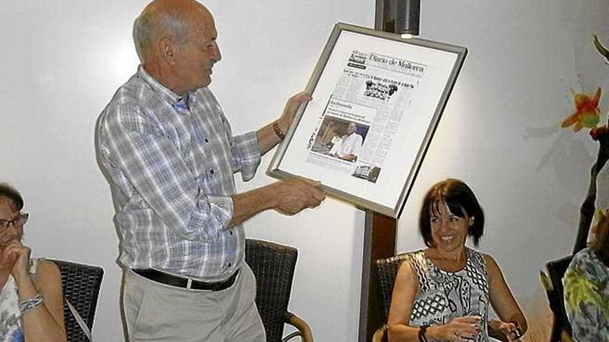 Biel Gomila celebra 50 años como corresponsal de Diario de Mallorca en Montuïri