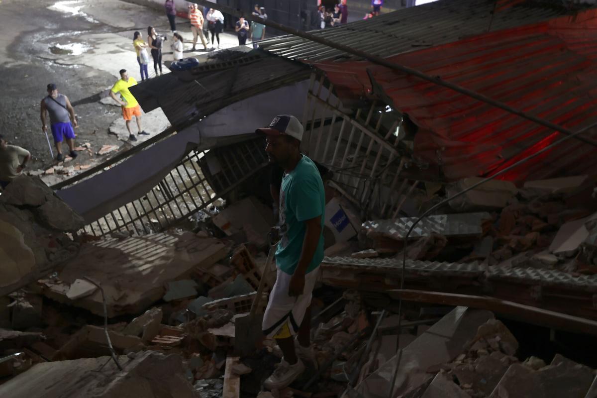 El terremoto en Venezuela, en imágenes. El terremoto en Venezuela, en imágenes.