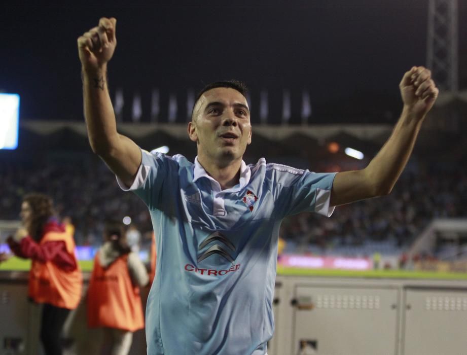 La trayectoria de Iago Aspas en el Celta