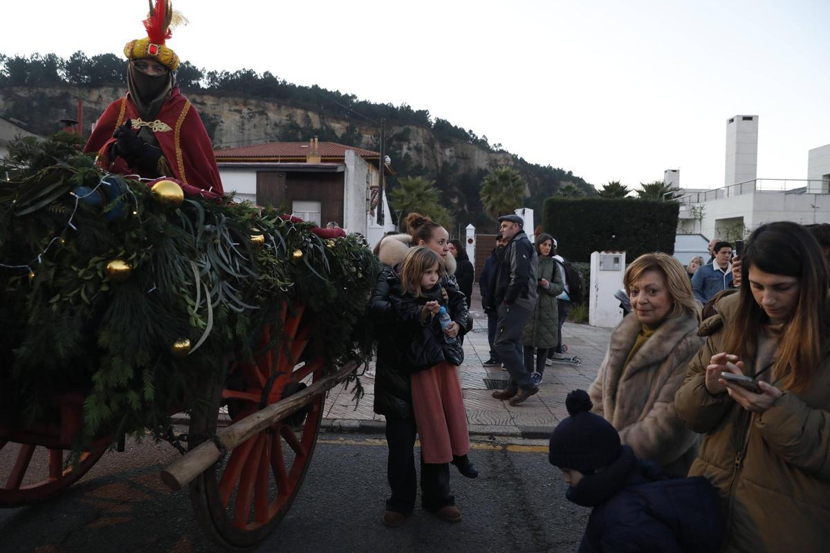 EN IMÁGENES: La llegada del Cartero Real a Salinas