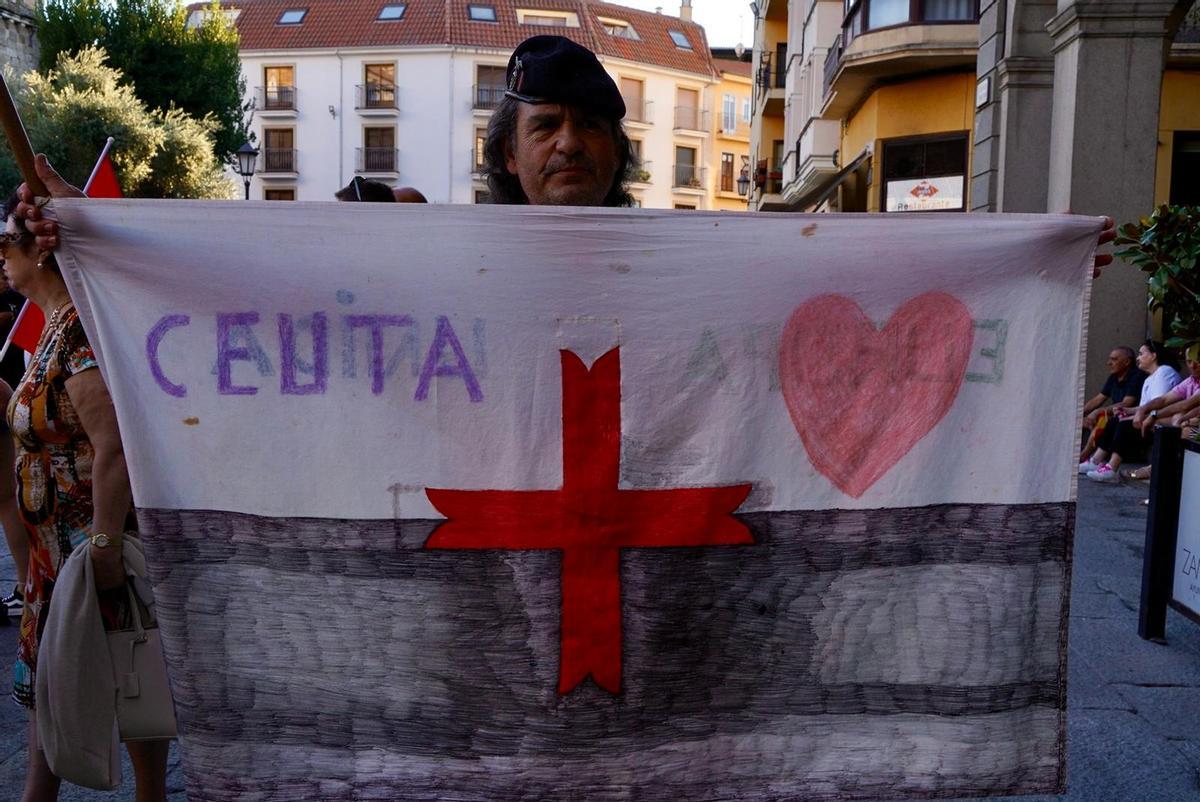 Concentración en Zamora por Ceuta Concentración en Zamora por Ceuta