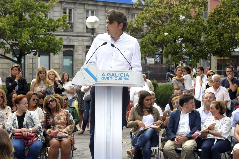 Feijóo presenta en A Coruña la candidatura del PP