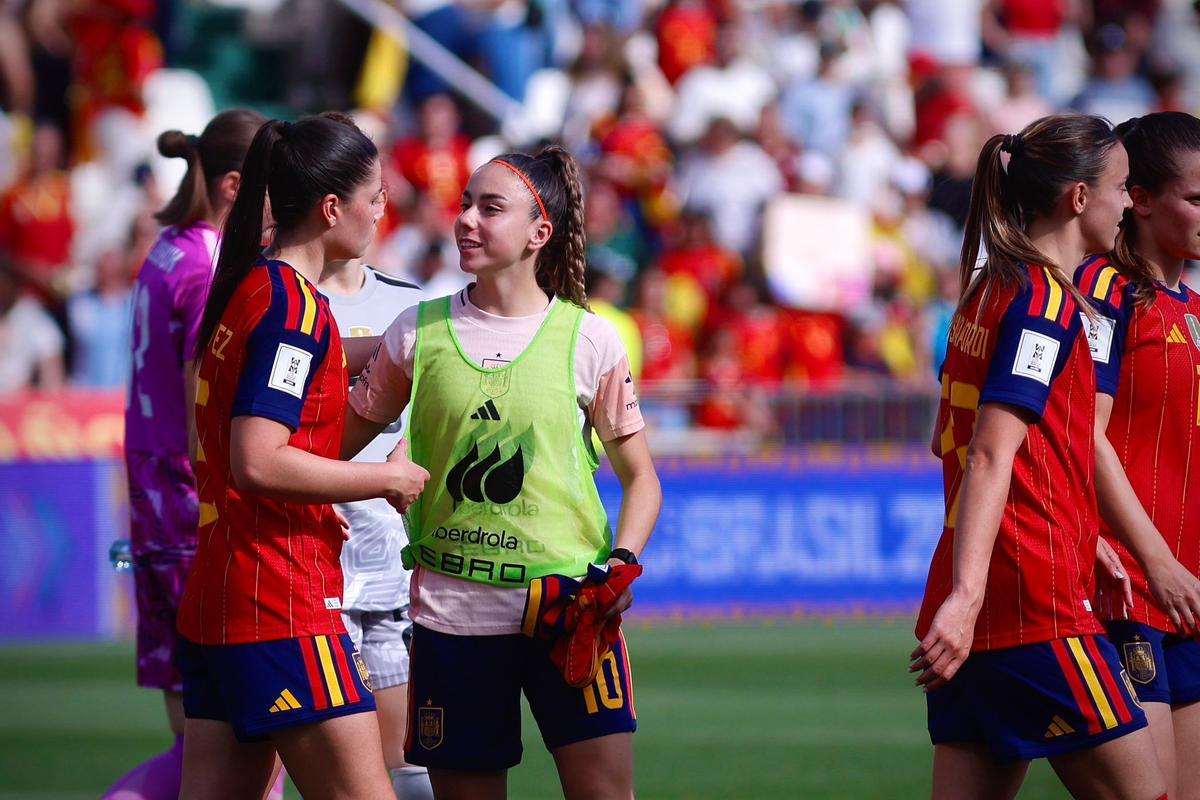 El España-Ucrania en El Arcángel, en imágenes