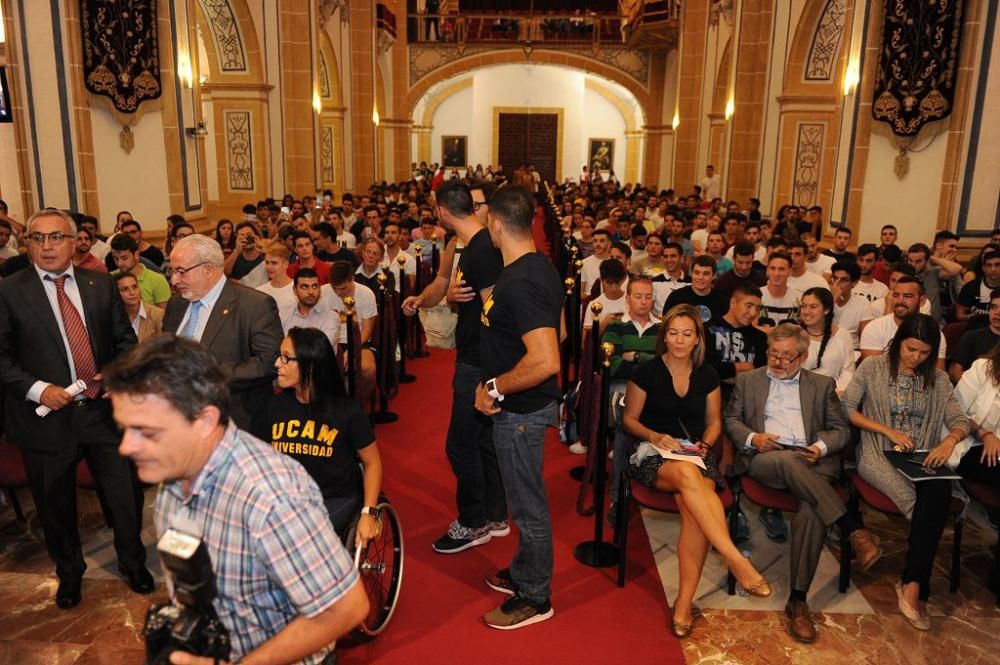 La UCAM vuelve a reunir a sus olímpicos