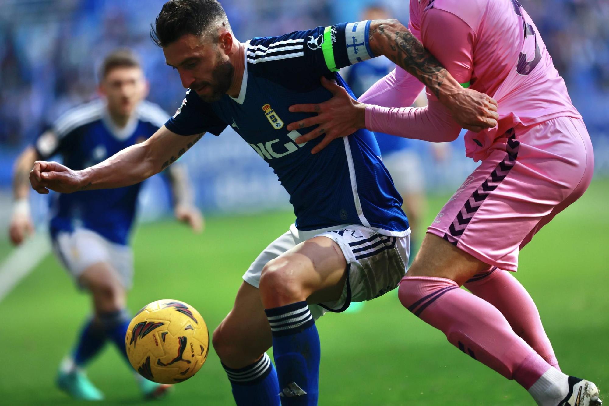 Así fue el partido entre el Real Oviedo y el Eldense