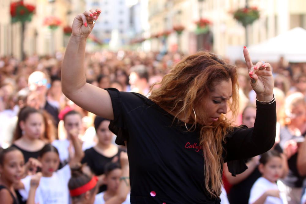 Málaga bate el Récord Guinness de personas bailando flamenco