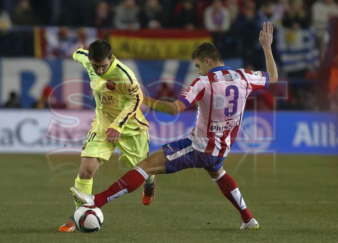 CUARTOS DE FINAL COPA DEL REY. ATLÉTICO DE MADRID 2- FCBARCELONA 3