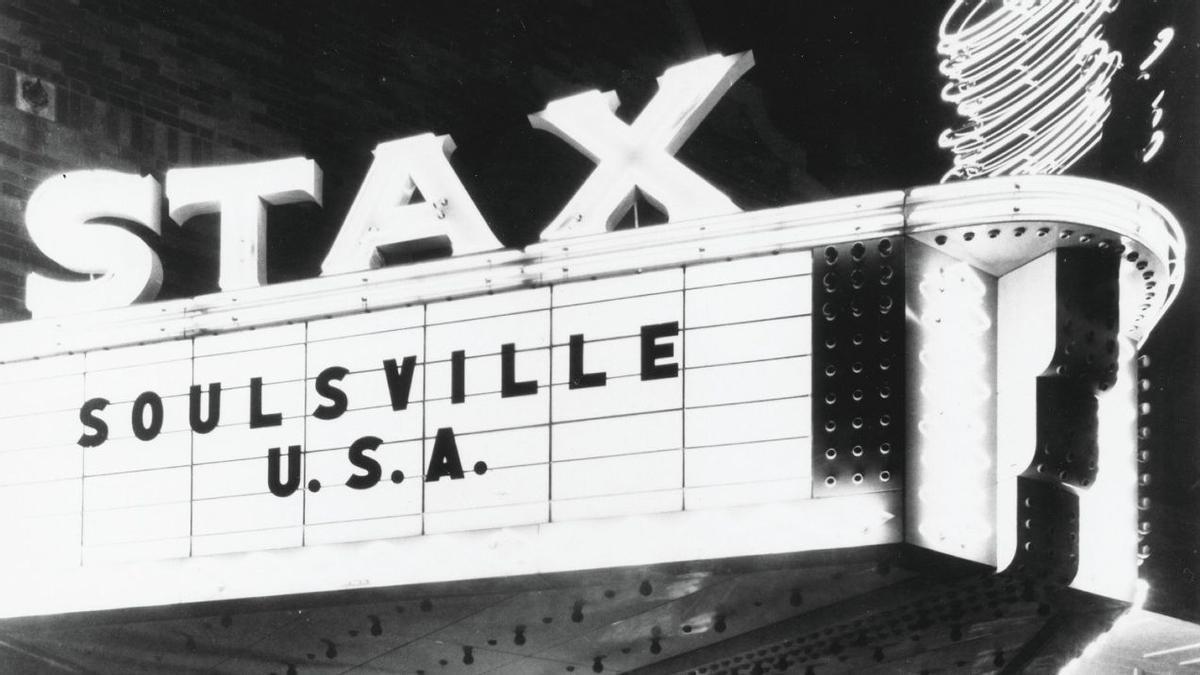 La marquesina de Stax, en Memphis.