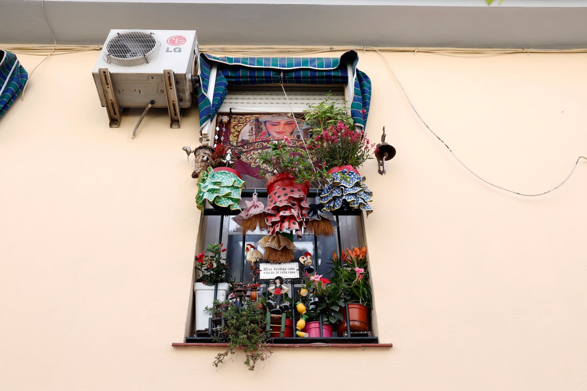 Concurso de balcones del barrio de la Trinidad