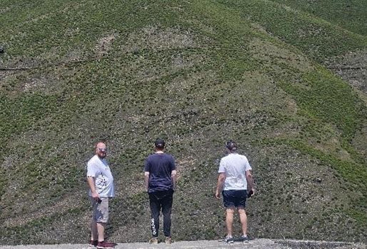 Vista de un parte del monte de Lugo del proyecto.