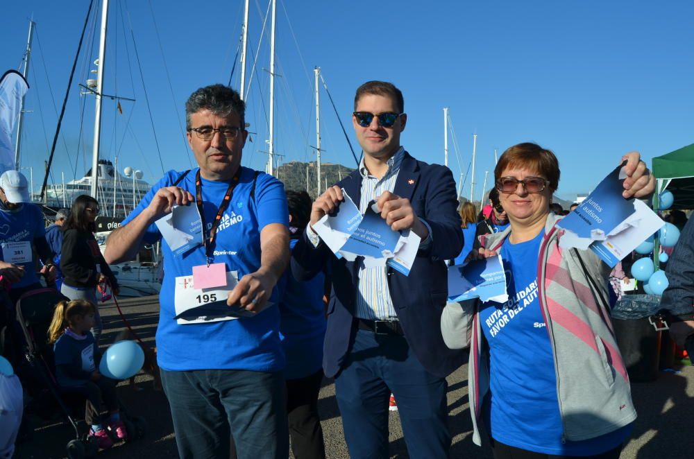 Marcha solidaria de Astrade en Cartagena