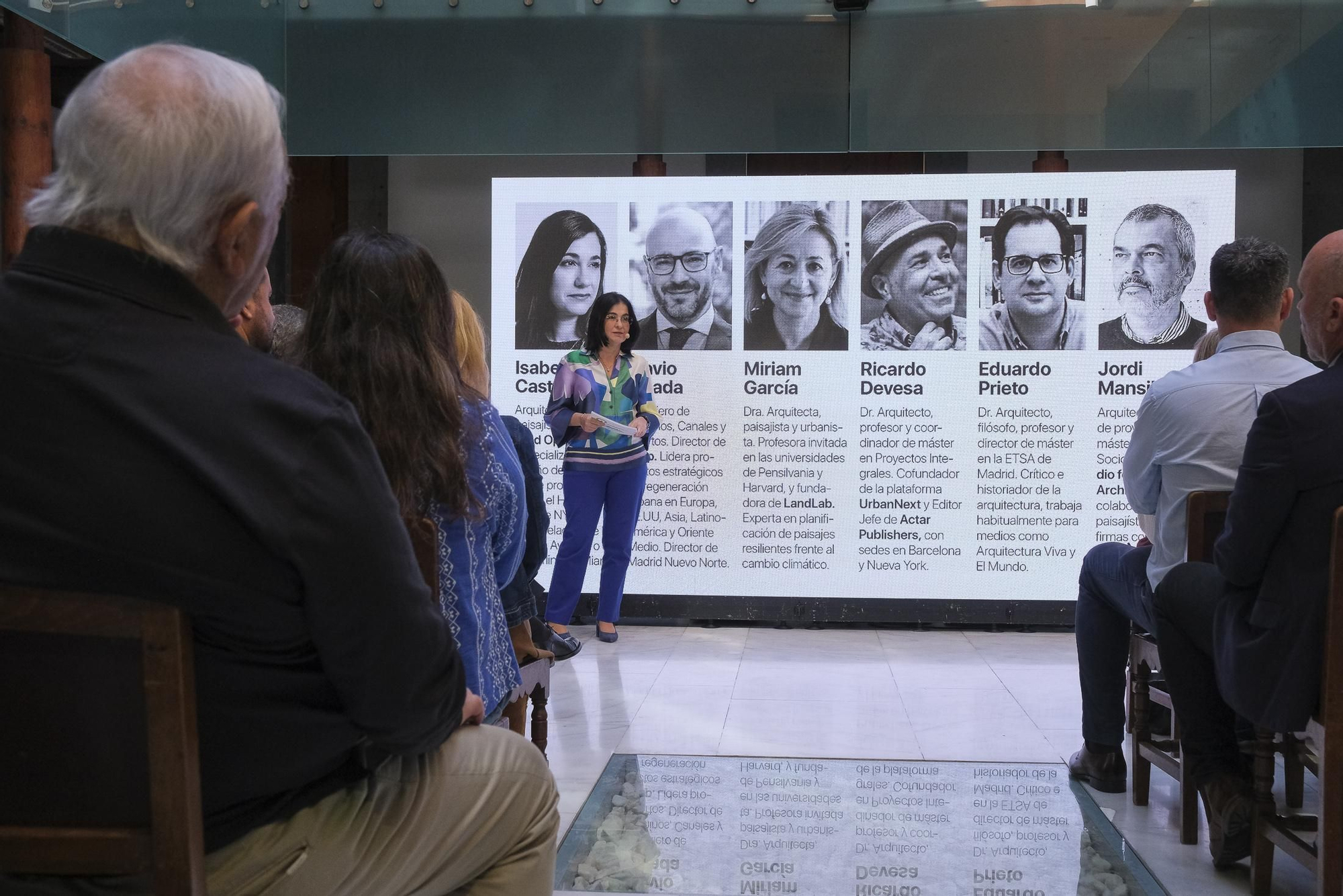 Presentación de anteproyectos finalistas del paseo Guiniguada