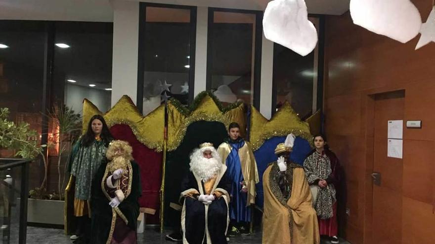 Los tres Reyes Magos, en Salas.