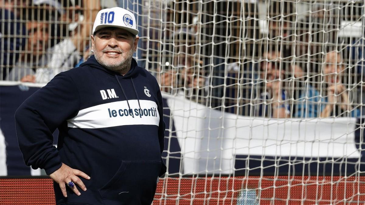 Maradona, en una imagen de archivo