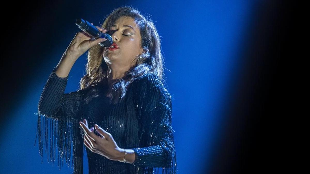 Ana Moura, en la Sala Barts en el marco del festival de fado.