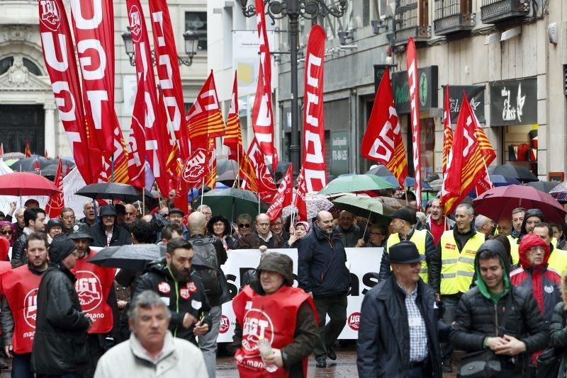 Movilización sin precedentes de los jubilados