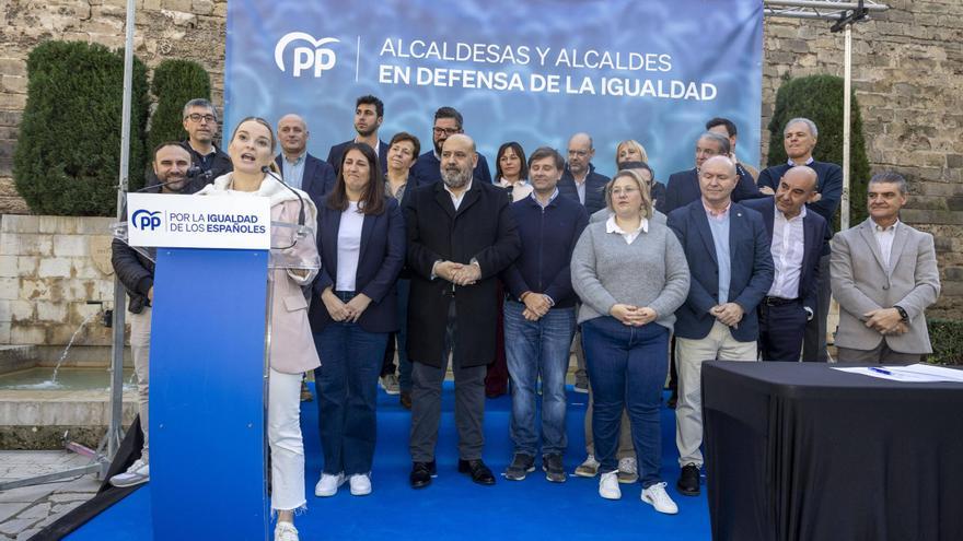 Alcaldes del PP de Baleares contra la amnistía