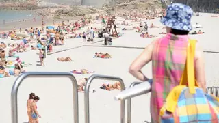 A Coruña esquiva la ola de calor que alerta al interior y al sur de Galicia