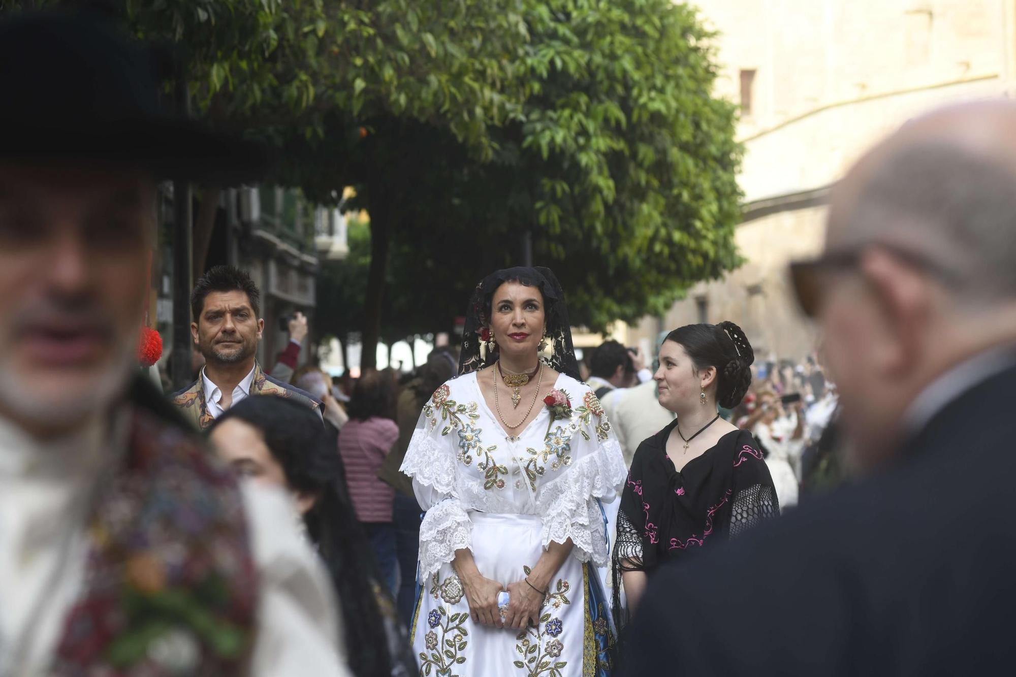 Misa huertana y procesión con la Virgen de la Fuensanta en el Bando de la Huerta