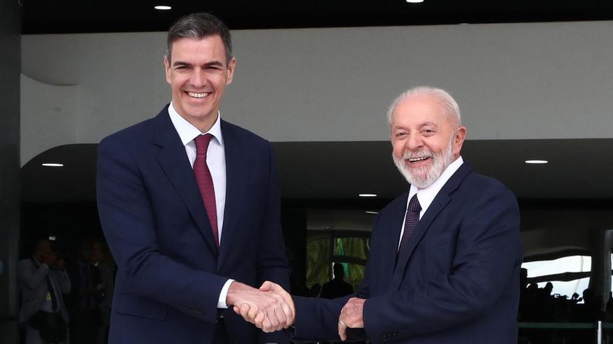 España, segundo mayor inversor en Brasil: Sánchez y Lula buscan dinamizar la cooperación económica y política