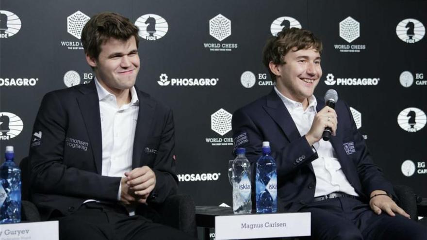 Carlsen retiene el título frente a Karjakin en un desenlace vibrante