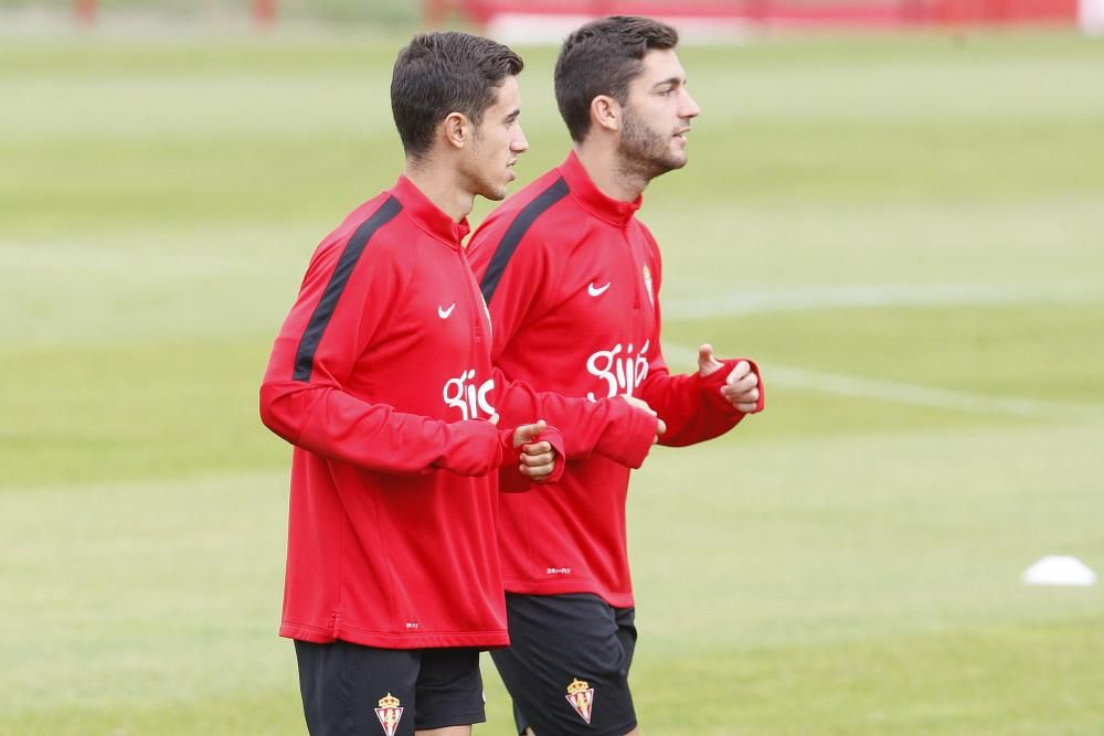 Entrenamiento del Sporting