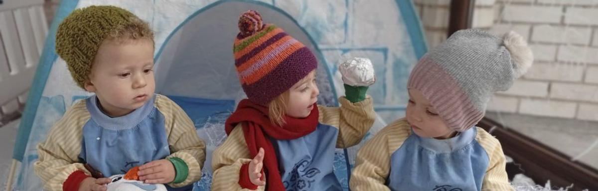 Niños de Pre- School Meres Freinet.