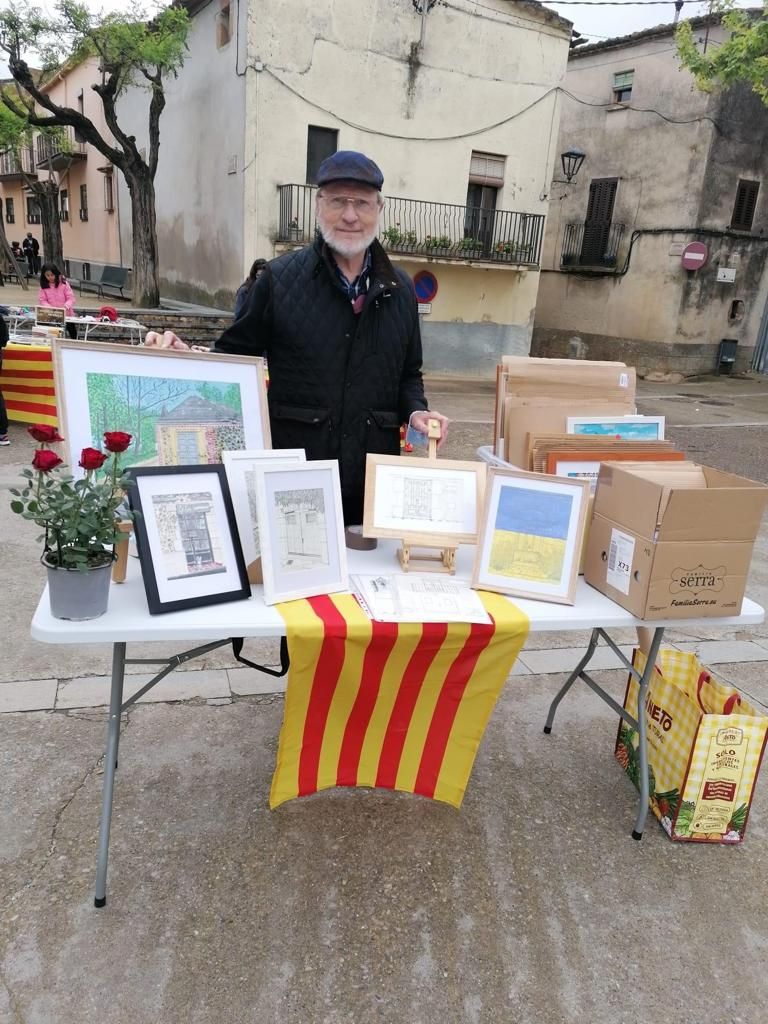 Cistella gaudeix d'un Sant Jordi pletòric amb la implicació de tot el poble