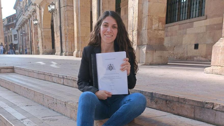 Sara Chordá, la chelista doctora de la orquesta Oviedo Filarmonía