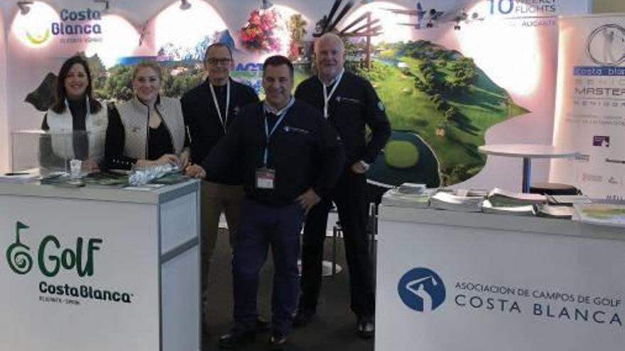 Promoción realizada por la Asociación de Campos de Golf de la Costa Blanca.