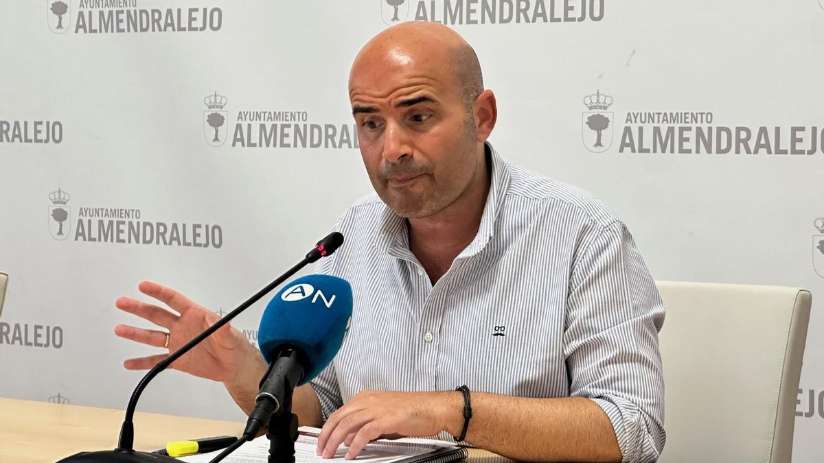 Saúl del Amo, concejal de Emprendimiento del ayuntamiento de Almendralejo.