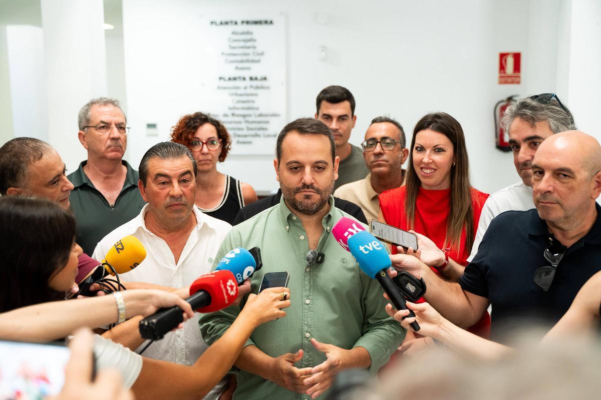 Fernando Sánchez, alcalde de Belvís de Monroy y presidente de la plataforma Sí a Almaraz, Sí al futuro.