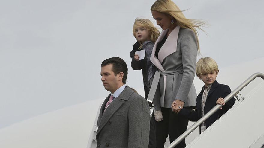 La familia de Donald Trump Jr. // AFP